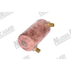 Мідний теплообмінник Ø80x165мм, фітинг G 3/8НР для ASTORIA CMA