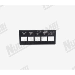 Мембрана панелі 5 кнопок - 5 LED - для ASTORIA CMA PRACTIC AVANT (29169230) Мембрана панелі 5 кнопок - 5 LED - для ASTORIA CMA PRACTIC AVANT (29169230)