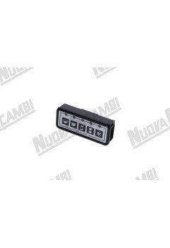 Сенсорна панель 5 кнопок - 5 LED - 10 контактів - для LA SPAZIALE NEW EK (02474)
