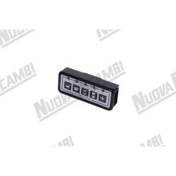 Сенсорна панель 5 кнопок - 5 LED - 10 контактів - для LA SPAZIALE NEW EK (02474) Сенсорна панель 5 кнопок - 5 LED - 10 контактів - для LA SPAZIALE NEW EK (02474)