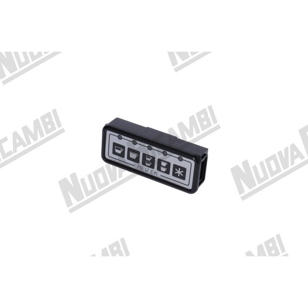 Сенсорная панель 5 кнопок - 5 LED - 10 контактов - для LA SPAZIALE NEW EK (02474)-703292