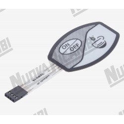 Мембрана сенсорной панели 2 кнопки - 1 LED - 4 контакта - для BEZZERA ELLISSE S. (5660505)