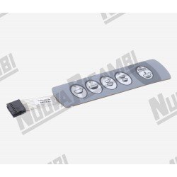 Мембрана сенсорной панели 5 кнопок - 5 LED - 7+7 контактов - для BEZZERA ELLISSE (5660502)