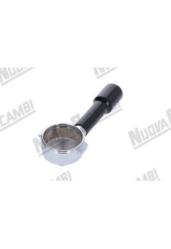 Портафільтр "NR" з полірованою ручкою M12 - з'єднання носика 3/8 - пружина фіксації фільтра - для LA SPAZIALE