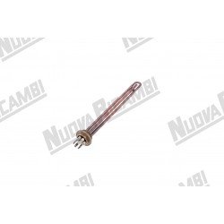 ТЕН 2 групи 3000W 230/400V 6 клем різьба 1" 1/4 L 375 мм з отвором під датчик для кавомашини Carimali
