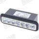 Сенсорная панель с платой дозирования GIEMME 1 группа + RL, черная, 7 кнопок - 7 LED для ELEKTRA (01.12.0042)-704042