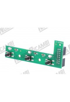Сервисная плата сенсорной панели 3 кнопки - 3 LED - 14 контактов - для NUOVA SIMONELLI APPIA 2/3 группы (04900737)