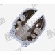 Хромована нижня кришка парового клапана - для VICTORIA ARDUINO BLACK EAGLE-705533