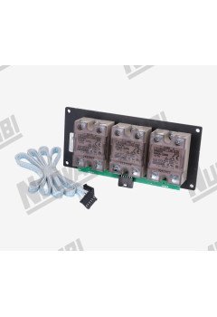 Кронштейн+провід та 3 статичних реле "OMRON G3NA" в зборі - 240Vac - 50/60Гц - 20A - 6 контактів - оригінал NUOVA SIMONELLI/ VICTORIA ARDUINO BLACK EAGLE (04200095)