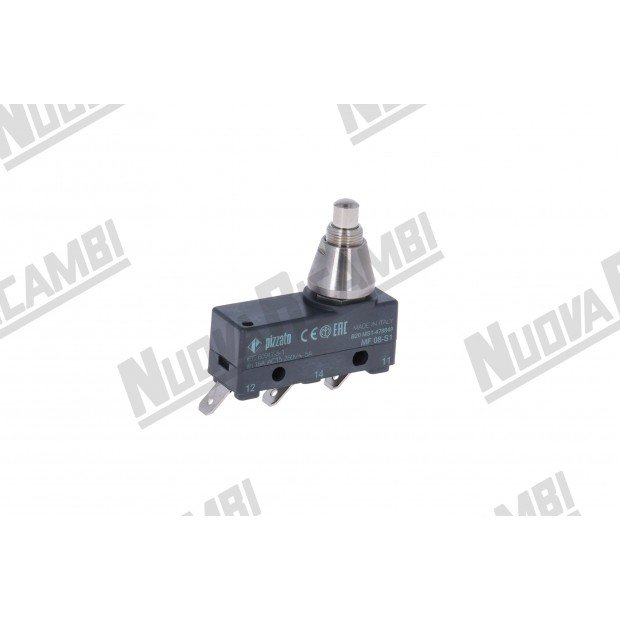 Микропереключатель для кофемолки FIORENZATO M.C. F64E, PIZZATO 16А - 250В, оригинальный Микропереключатель для кофемолки FIORENZATO M.C. F64E, PIZZATO 16А - 250В, оригинальный