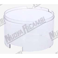 Плексигласовий циліндр дозатора меленої кави Ø 124/125x120x70мм - для WEGA/ COMPAK K5/ K6/ K8/ K10