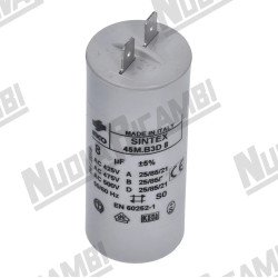 Конденсатор 8мкФ - 220/240В - 425/450/475В - 50/60Гц - Ø 30мм - вис. 70мм д...