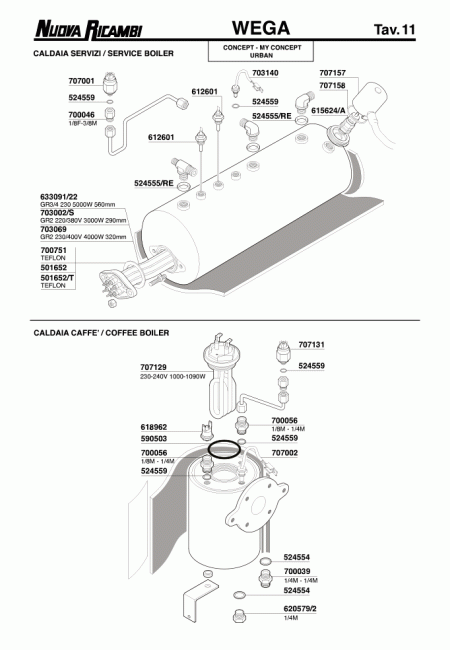 Спецификация Wega 11