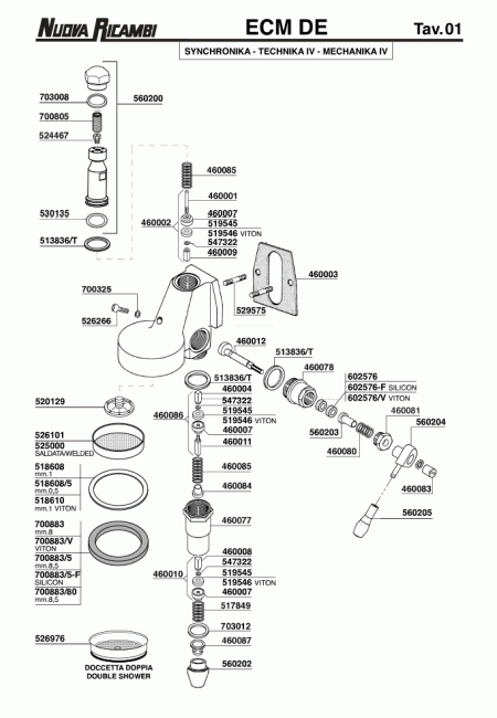 Спецификация ECM DE 01