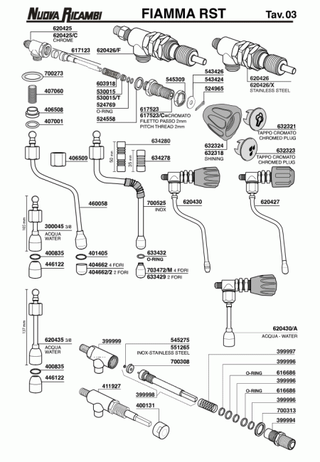 Спецификация Fiamma RST 03