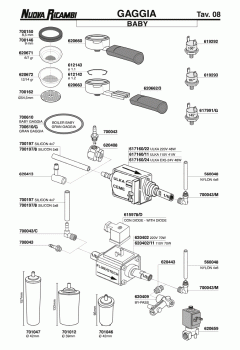 Специфікація Gaggia 08