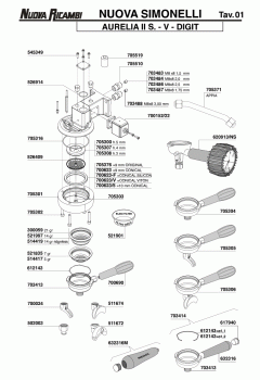 Специфікація Nuova Simonelli 01
