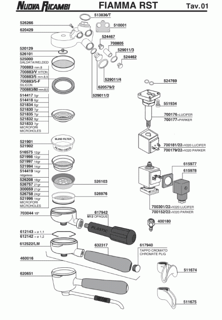 Спецификация Fiamma RST 01