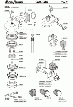 Специфікація Gaggia 01