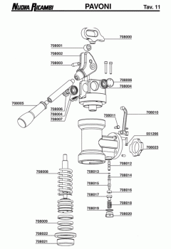 Специфікація La Pavoni 12