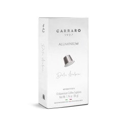 Кофе в капсулах Carraro Dolci Arabica, 10 капсул алюминиевых Nespresso