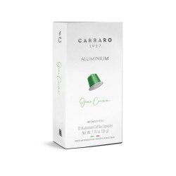 Кофе в капсулах Carraro Gran Crema, 10 капсул алюминиевых Nespresso