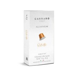 Кофе в капсулах Carraro Ristretto, 10 капсул алюминиевых Nespresso Кофе в капсулах Carraro Ristretto, 10 капсул алюминиевых Nespresso