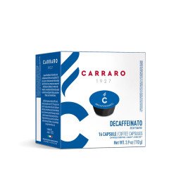 Кофе в капсуле Carraro Decaffeinato, 1 шт., Lavazza A Modo Mio