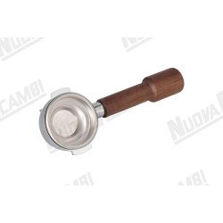 Портафільтр на 1 чашку з ручкою з горіхового дерева M12, з'єднання носика 3...