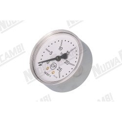 Манометр помпи для кавомашини Cimbali M100-M200, 0-25 бар, з'єднання 1/8"M пласке, корпус Ø 62мм, оригінал (Артикул: 722054) Манометр помпи для кавомашини Cimbali M100-M200, 0-25 бар, з'єднання 1/8"M пласке, корпус Ø 62мм, оригінал (Артикул: 722054)