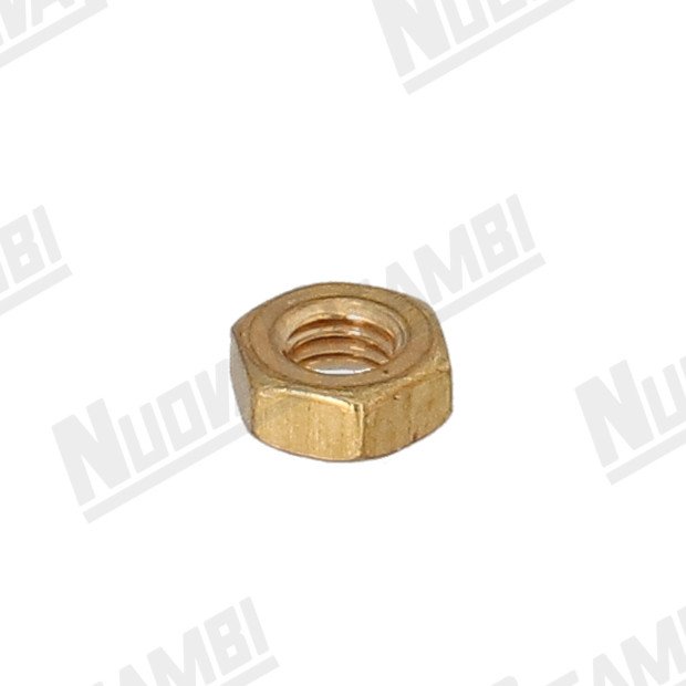 Латунная гайка M4 Латунная гайка M4-740105