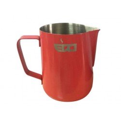 Красный питчер из нержавеющей стали Edo Barista - 600 мл Красный питчер из нержавеющей стали Edo Barista - 600 мл