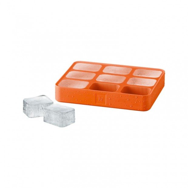 Форма для кубиків льоду - Nespresso Barista Ice Cube Tray Orange Форма для кубиків льоду - Nespresso Barista Ice Cube Tray Orange