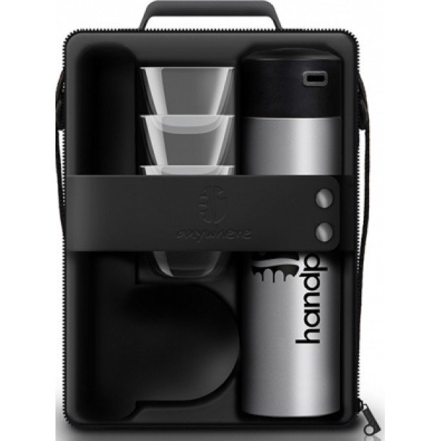Кейс Handpresso Pump (чашки та сірий термос) Кейс Handpresso Pump (чашки та сірий термос)