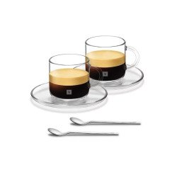 Чашки Vertuo Lungo set (2шт.) з блюдцями та ложками Nespresso Чашки Vertuo Lungo set (2шт.) з блюдцями та ложками Nespresso