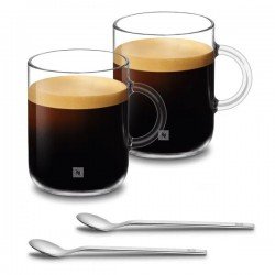 Чашки Vertuo Coffe Mug Set, Medium (2шт.) та 2 ложки Nespresso Чашки Vertuo Coffe Mug Set, Medium (2шт.) та 2 ложки Nespresso