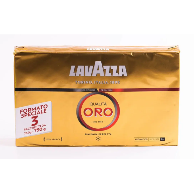 Молотый кофе Lavazza Qualita Oro 0.75 кг