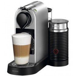 Капсульная кофеварка CitiZ and Milk Silver, Nespresso