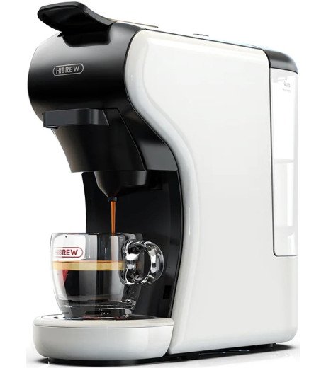 Капсульна кавоварка 4 в 1 HiBREW H1A біла