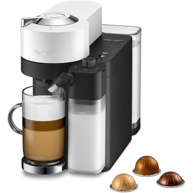 Кавоварка Nespresso Vertuo Lattissima White Delonghi ENV300.W Кавоварка Nespresso Vertuo Lattissima White Delonghi ENV300.W