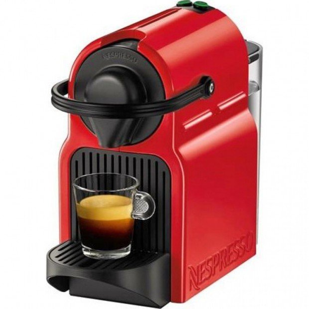 Капсульная кофеварка Inissia Red, Nespresso Капсульная кофеварка Inissia Red, Nespresso
