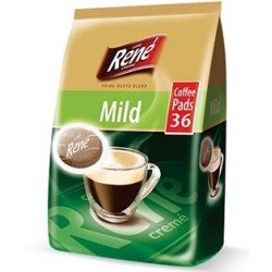 Кава в чалдах Rene Mild, 36 шт. Philips Senseo 62 мм Кава в чалдах Rene Mild, 36 шт. Philips Senseo 62 мм