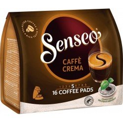 Кофе в чалдах Senseo Caffe Crema, 16 шт. Philips Senseo 62 мм Кофе в чалдах Senseo Caffe Crema, 16 шт. Philips Senseo 62 мм