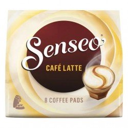 Кава в чалдах Senseo Cafe Latte, 8 шт. Philips Senseo 62 мм Кава в чалдах Senseo Cafe Latte, 8 шт. Philips Senseo 62 мм