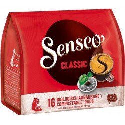 Кофе в чалдах Senseo Classic, 16 шт. Philips Senseo 62 мм Кофе в чалдах Senseo Classic, 16 шт. Philips Senseo 62 мм