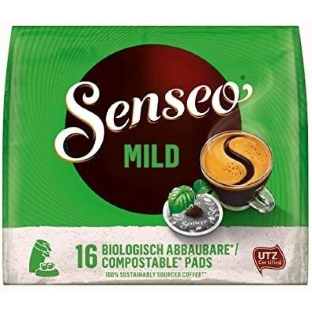 Кава в чалдах Senseo Mild, 16 шт. Philips Senseo 62 мм Кава в чалдах Senseo Mild, 16 шт. Philips Senseo 62 мм