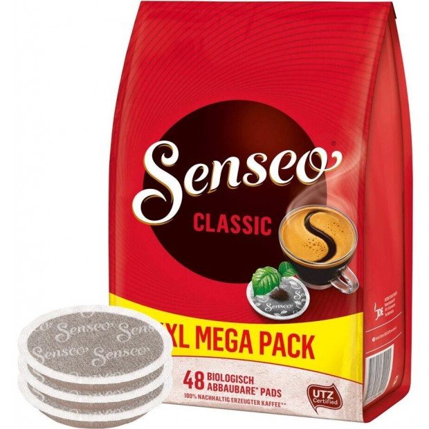 Кофе в чалдах Senseo Classic, 48 шт. Philips Senseo 62 мм