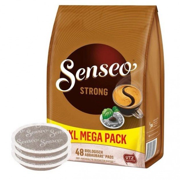 Кофе в чалдах Senseo Strong, 48 шт. Philips Senseo 62 мм Кофе в чалдах Senseo Strong, 48 шт. Philips Senseo 62 мм