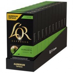 Кава LOR (Льор) Lungo Elegante, 100 капсул Nespresso Кава LOR (Льор) Lungo Elegante, 100 капсул Nespresso