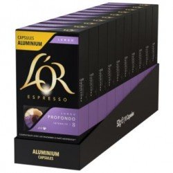Кава LOR (Льор) Lungo Profondo, 100 капсул Nespresso Кава LOR (Льор) Lungo Profondo, 100 капсул Nespresso